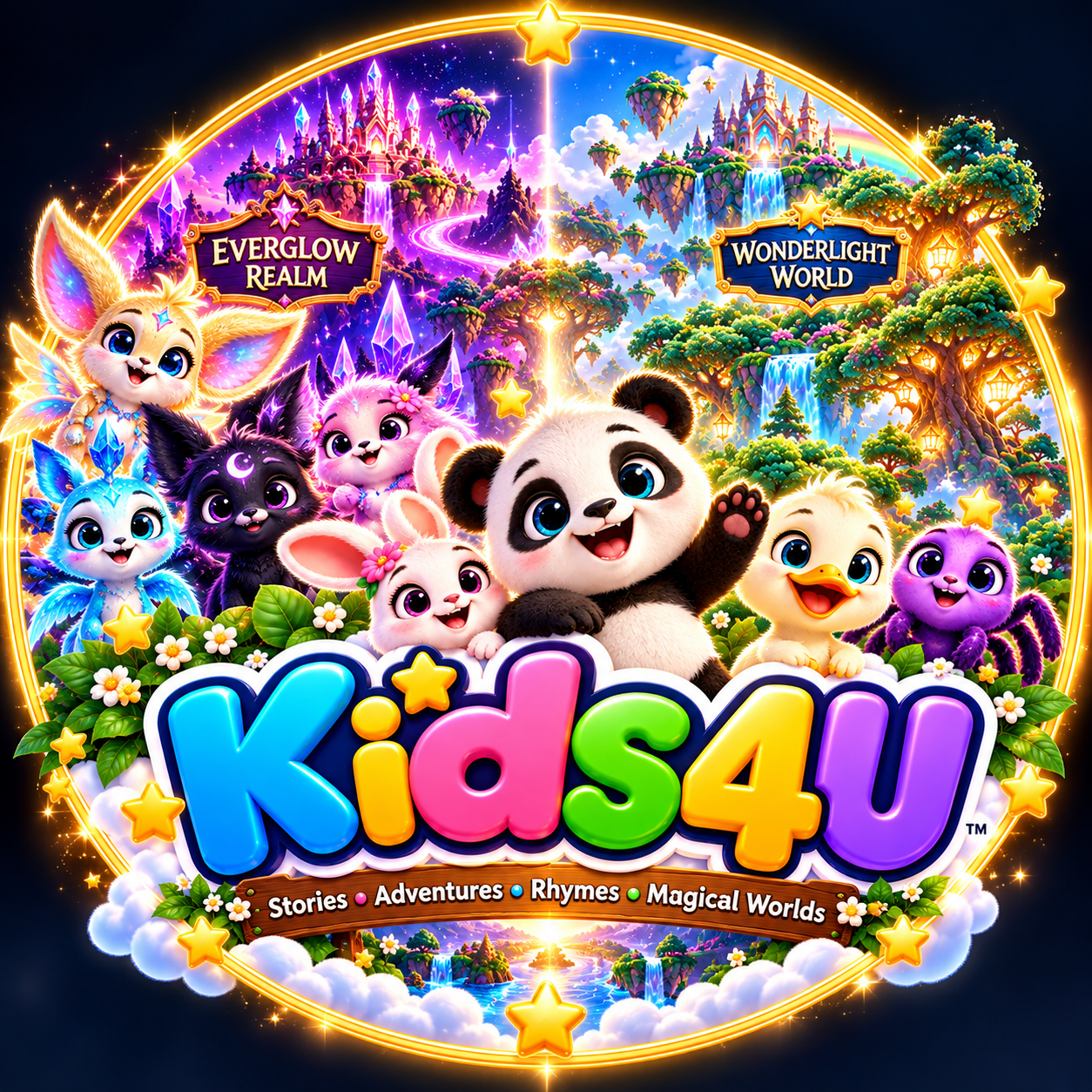 Wonderlight World and Everglow Realm